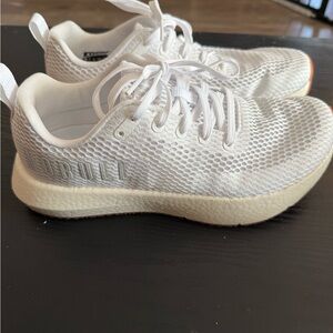 NOBULL White Drive Mesh Sneakers